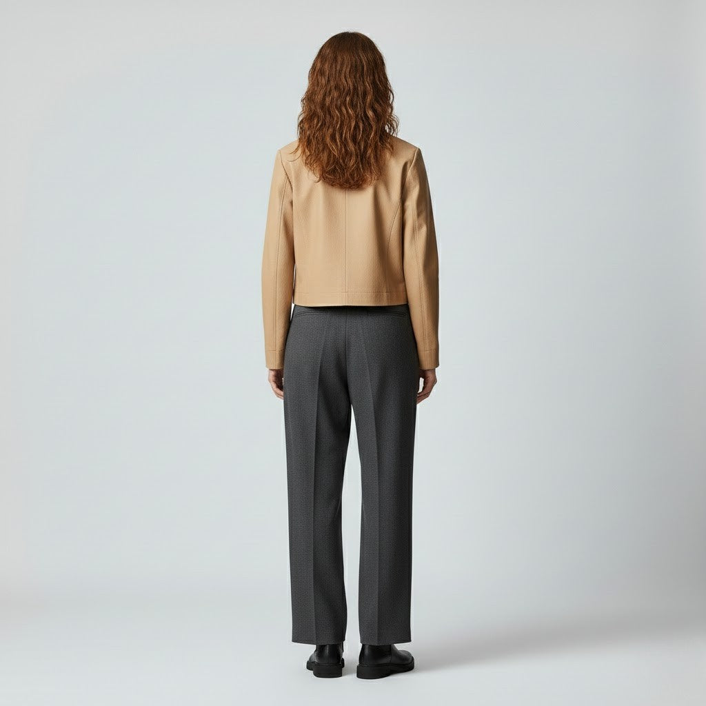 Women's Structured Minimalist Utility Jacket
