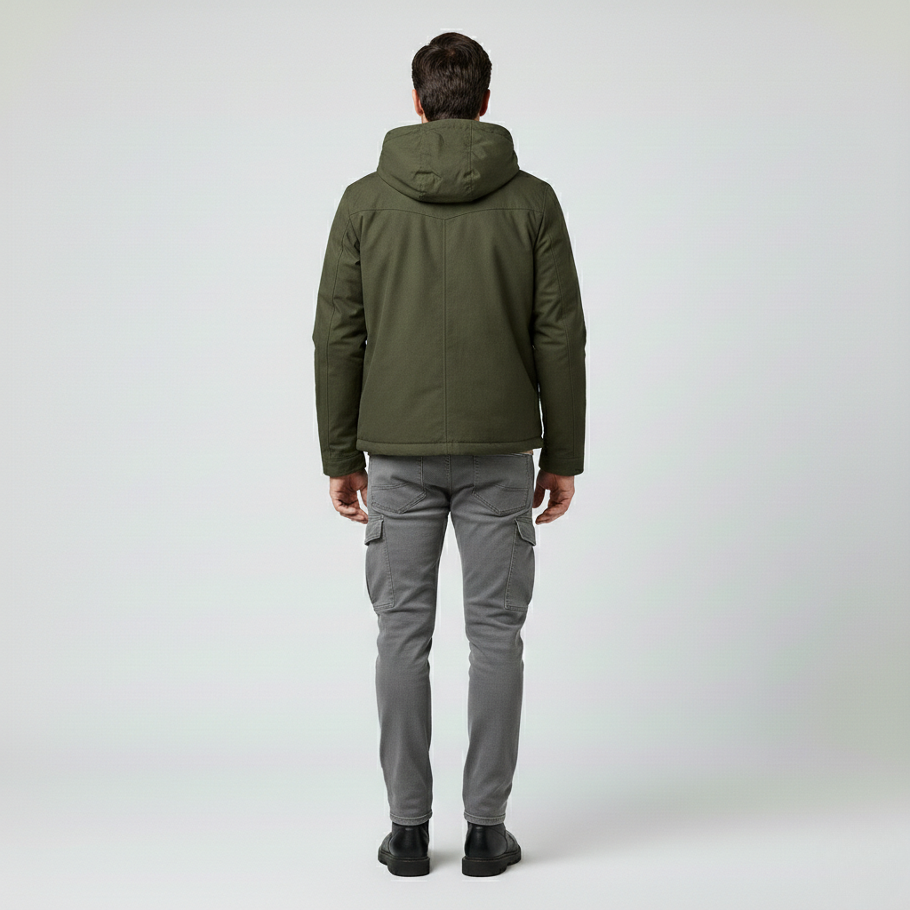 Men's Hooded Field Utility Jacket