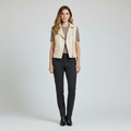 Women's Sleek Moto-Inspired Vest