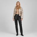Women's Metallic Puffer Jacket