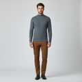 Men's Mock Neck Long Sleeve