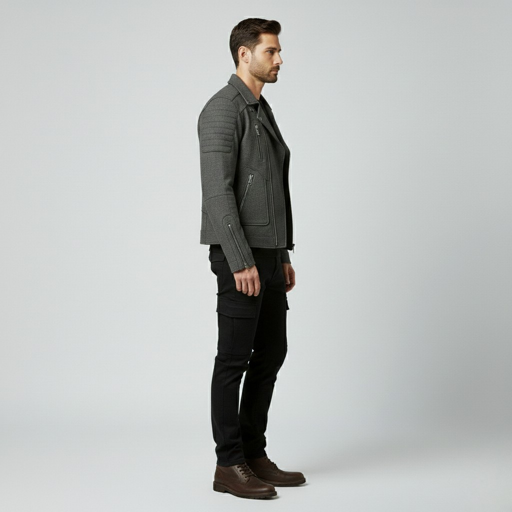 Men's Moto Zip Jacket