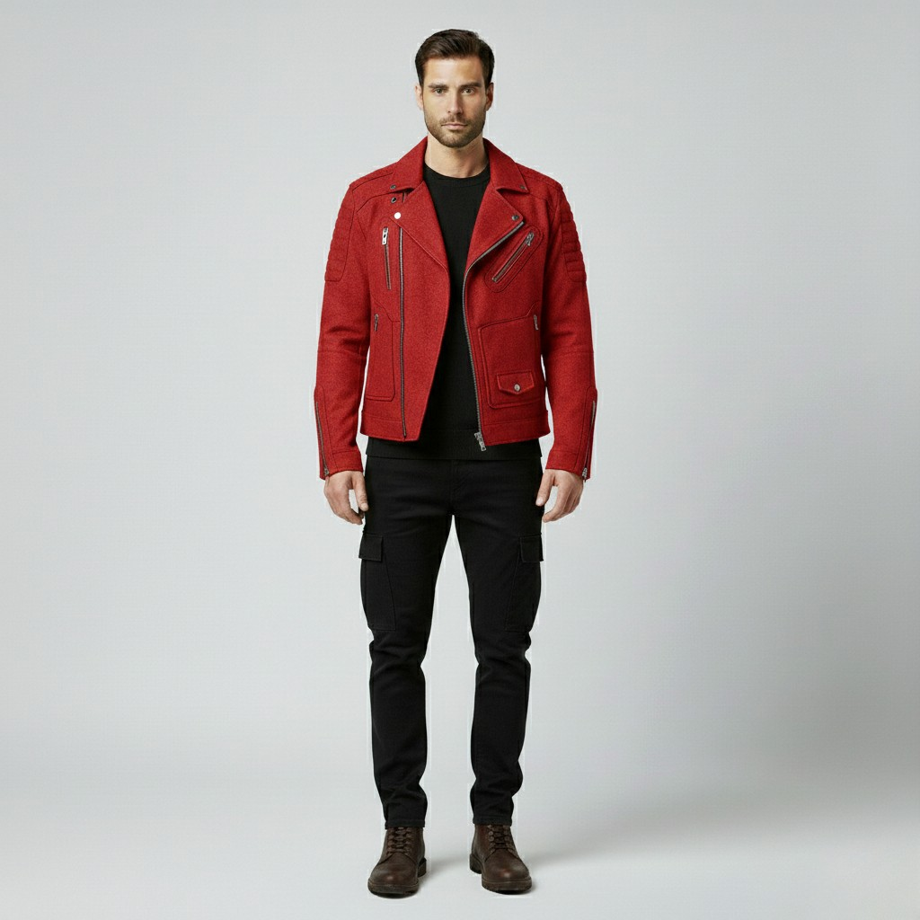 Men's Moto Zip Jacket