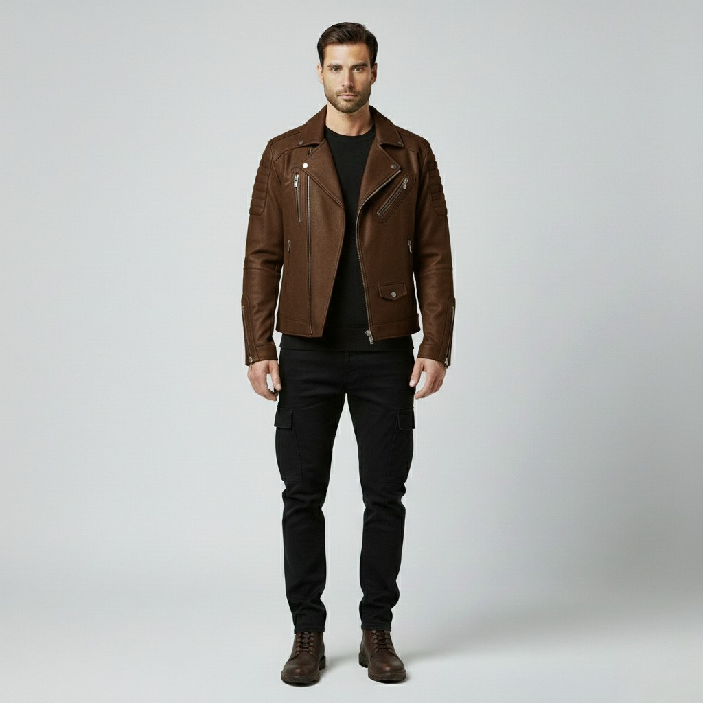 Men's Moto Zip Jacket