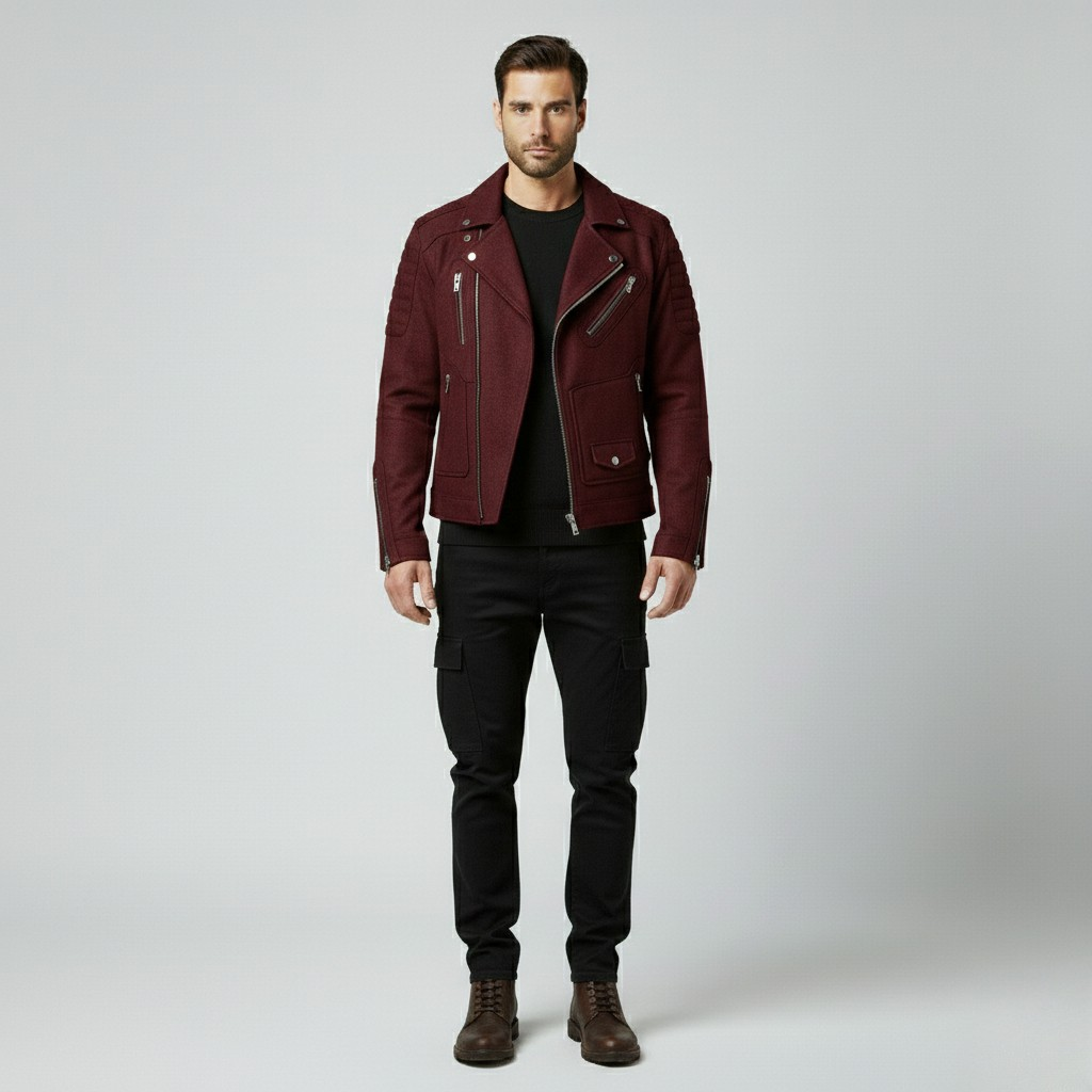 Men's Moto Zip Jacket